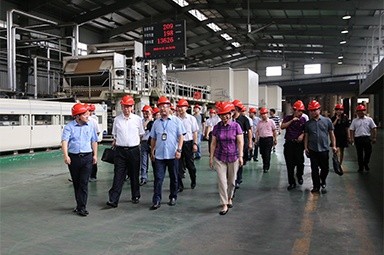 2018年9月12日，全國(guó)政協(xié)常委、提案委員會(huì)副主任郭庚茂、支樹平率領(lǐng)調(diào)研組蒞臨公司開展調(diào)研