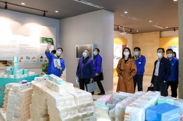 嘉興市科協(xié)調研員陳忠祥等一行調研院士專家工作站